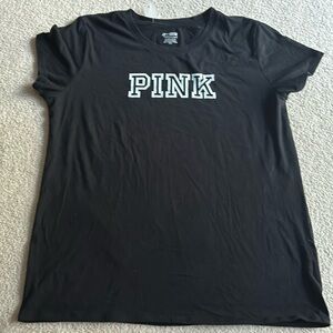 PINK X-Large Black Shirt